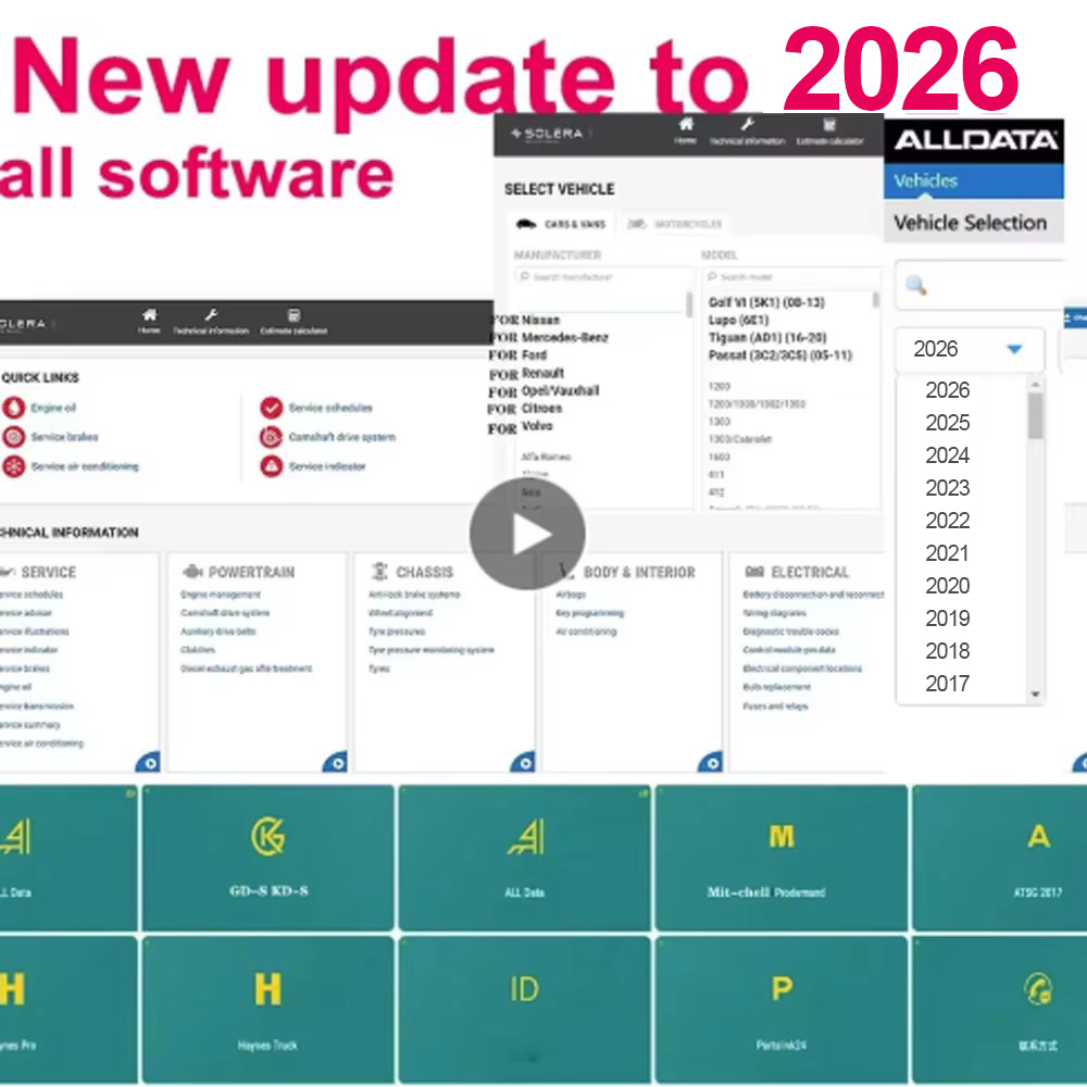 Workshop Tools Online - 2026 Alldata Online Software All Data
