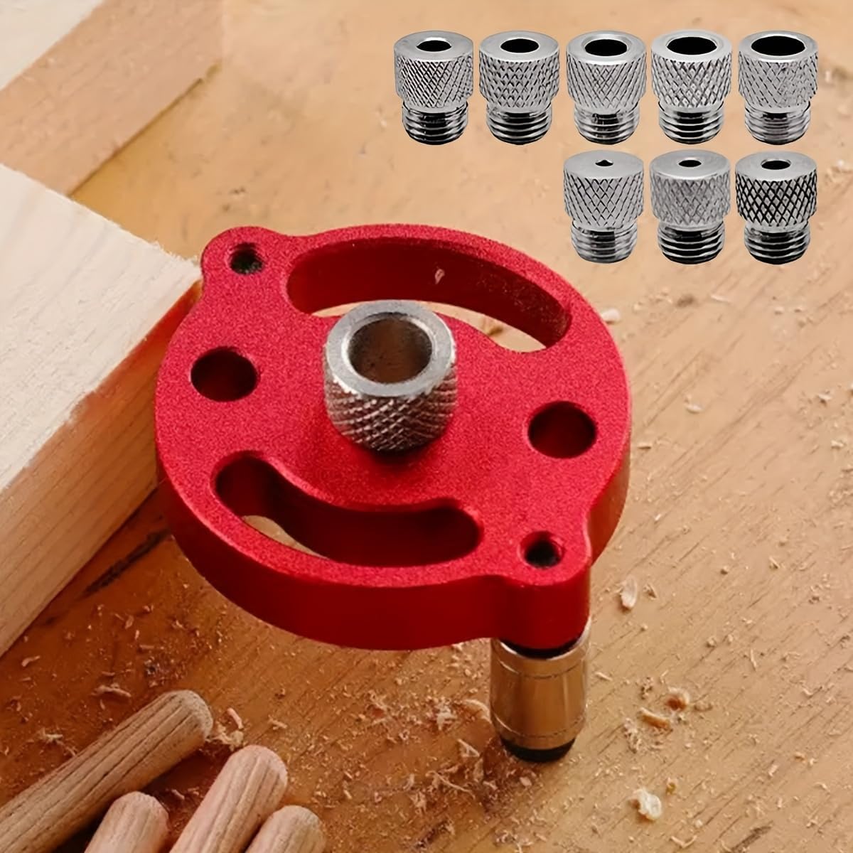 Pocket Hole Jig - Self Centering Doweling Jig, Self Center