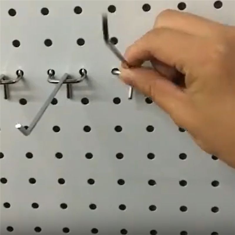 Workshop Tools.Hanging Board - 2025+ 50 Pcs Peg Board Hooks