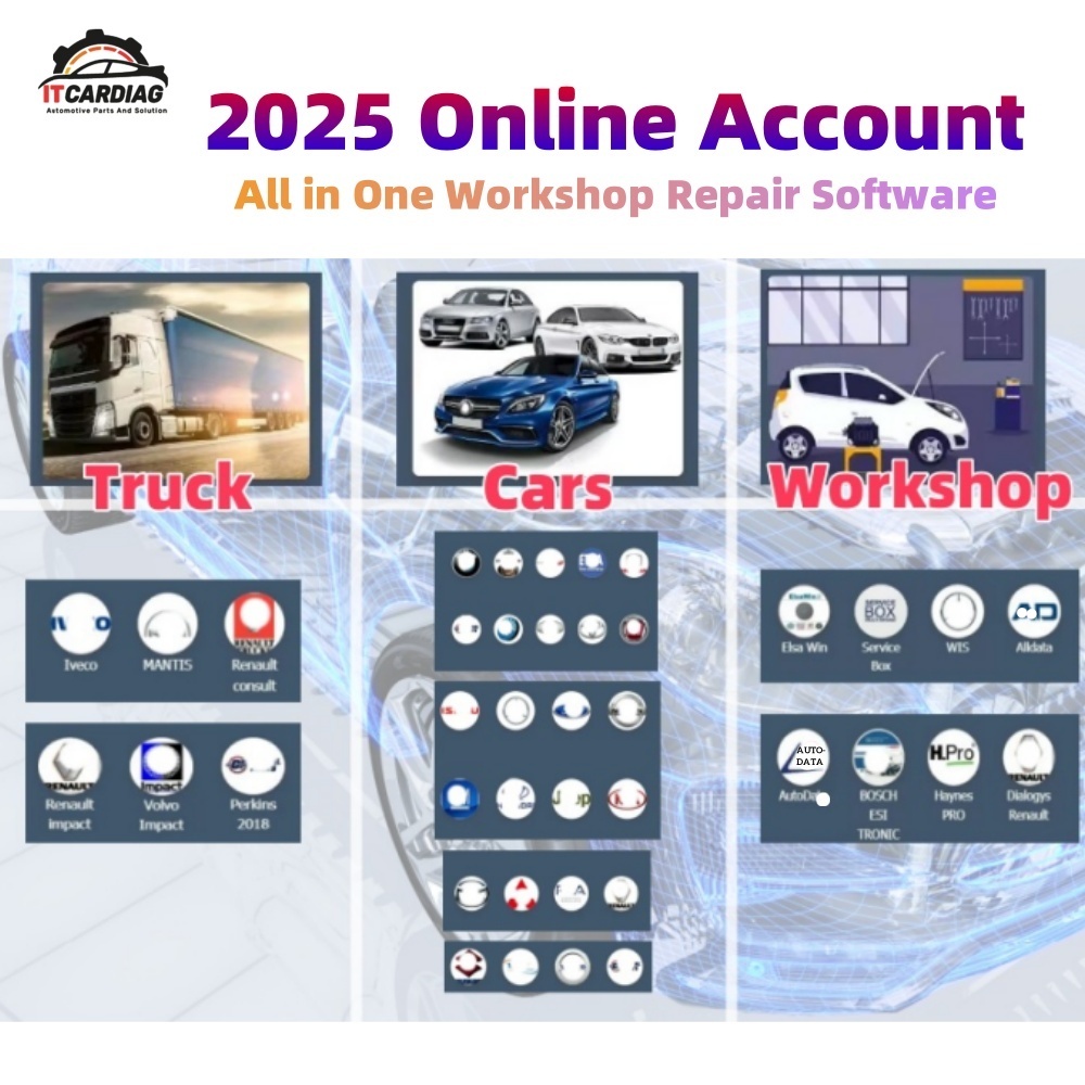 Workshop Tools Online - 2026 Online Account for Aut0-data Auto'