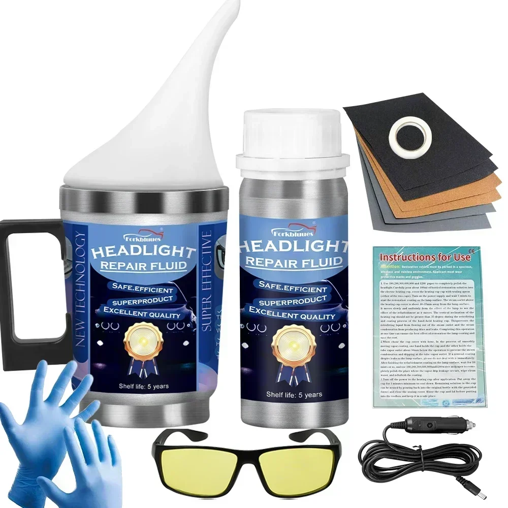 Car Workshop Tools Kit - Car Headlights Renovation Polishing Kit Headlight