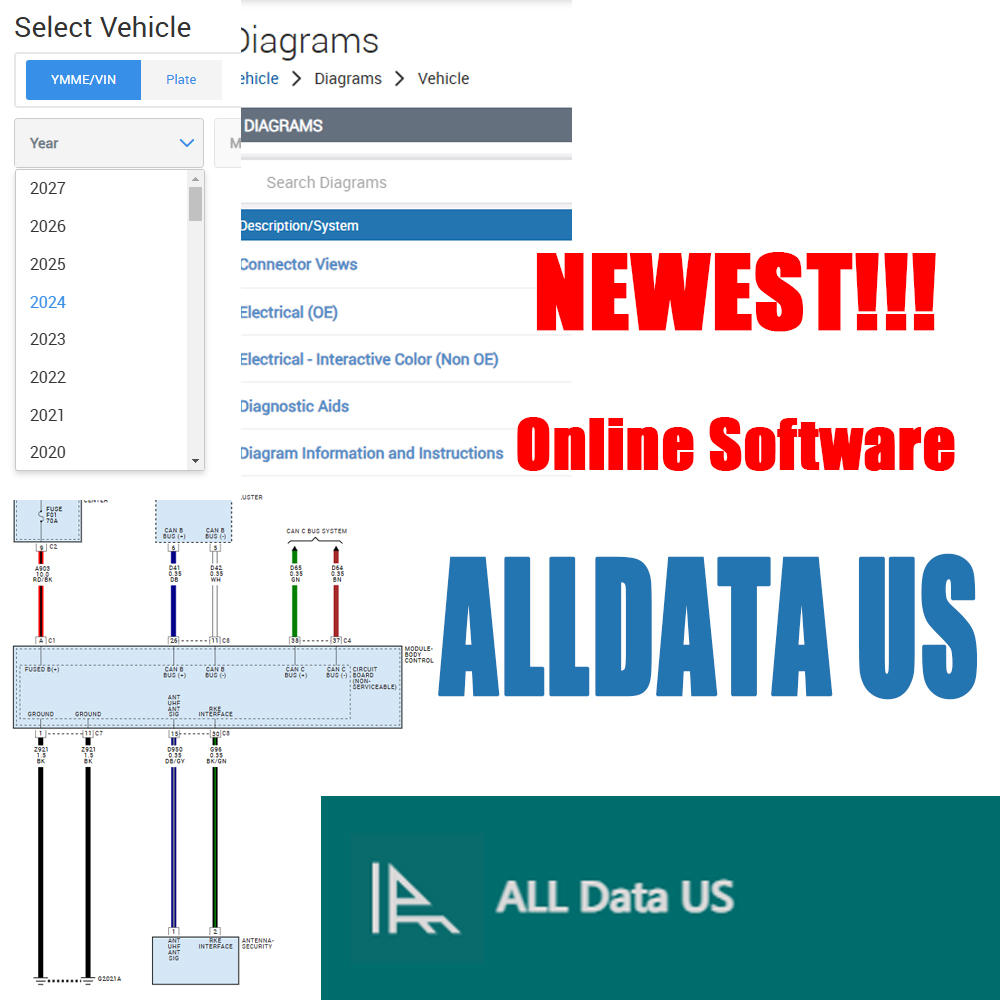 2026 Alldata US Full Version O - огляд і ціна Workshop Tools Online