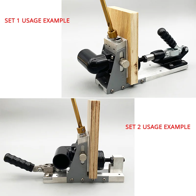 Pocket Hole Drill Guide Jig Ki - огляд і ціна Pocket Hole Jig
