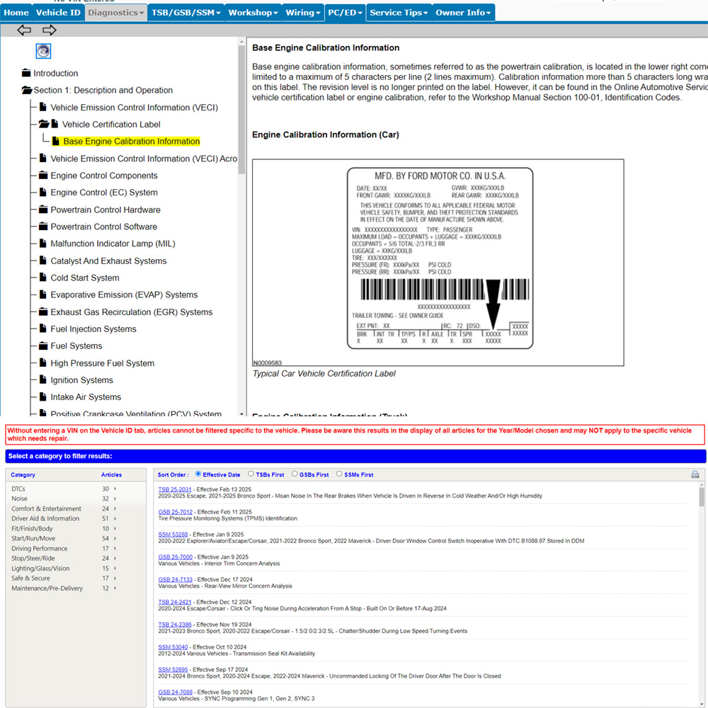 2026 for Ford PTS Online Softw - огляд і ціна Workshop Tools Online
