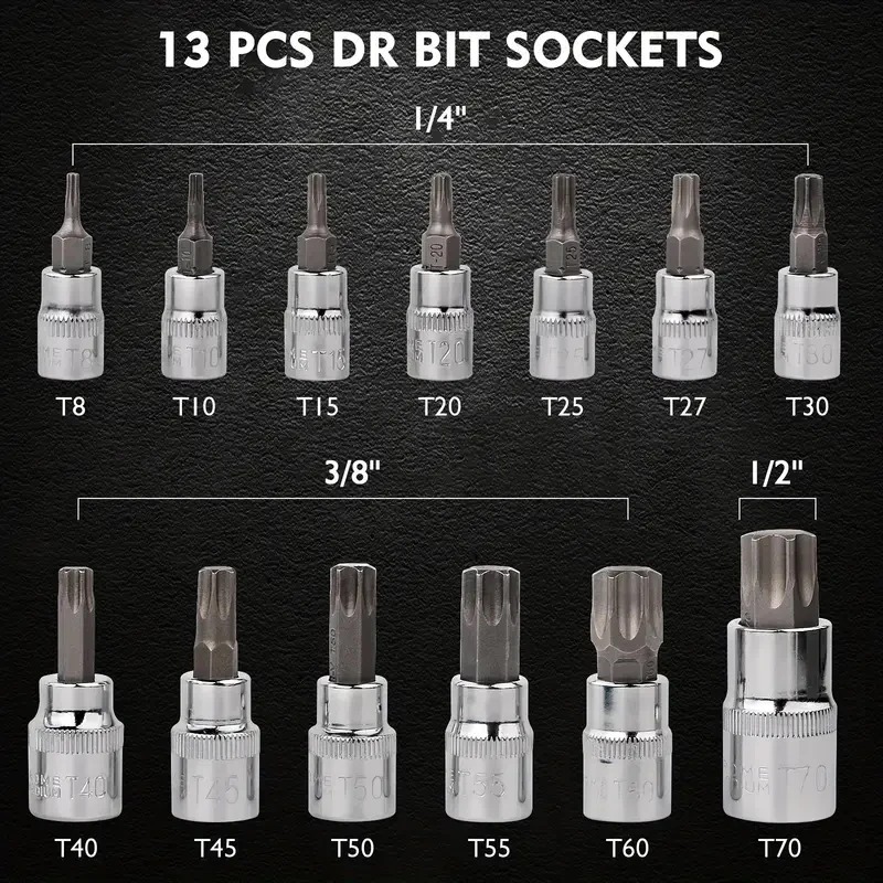13pcs Torx Key Kit Auto Repair - огляд і ціна Car Workshop Tools Kit