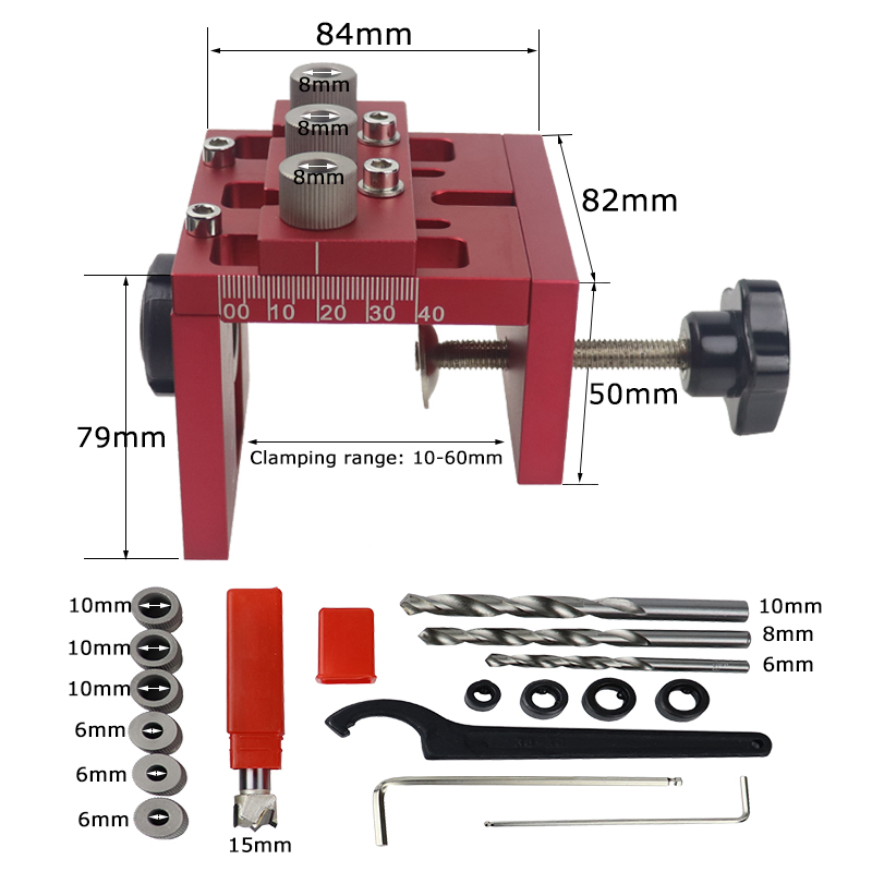 Removable 3 in 1 Doweling Jig  - огляд і ціна Pocket Hole Jig