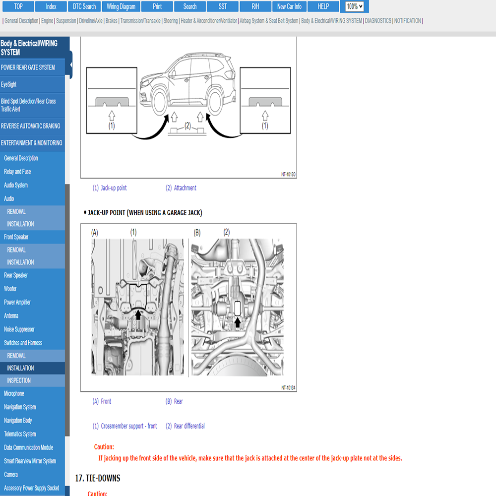 Online Account for Su-baru S-T - огляд і ціна Workshop Tools Online