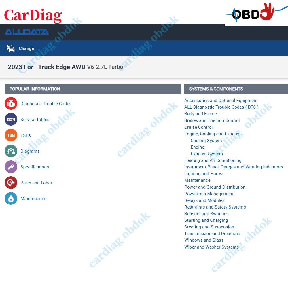 2026 Alldata US Online Softwar - огляд і ціна Workshop Tools Online