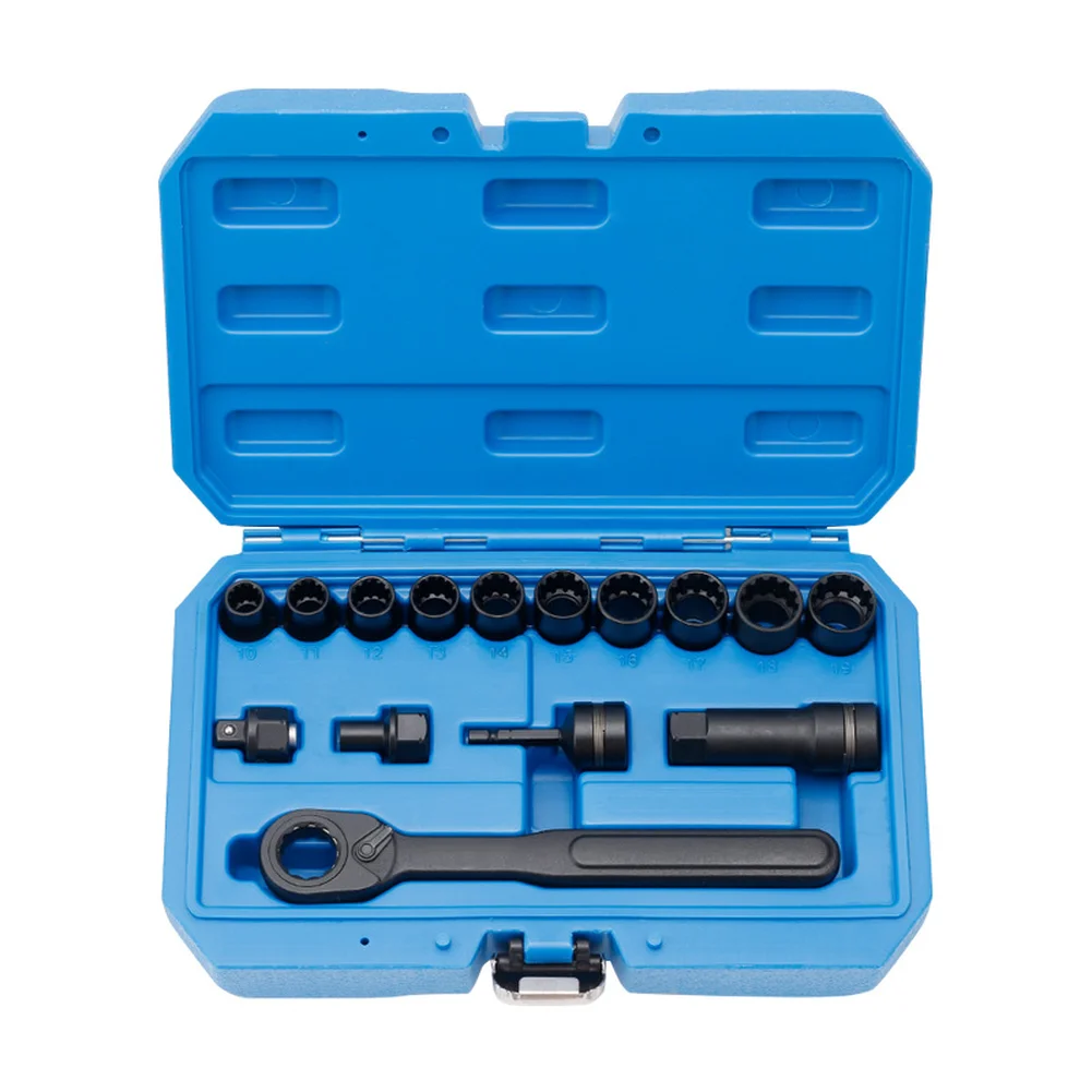 15PCS Ratchet Socket Wrench He - огляд і ціна Car Workshop Tools Kit