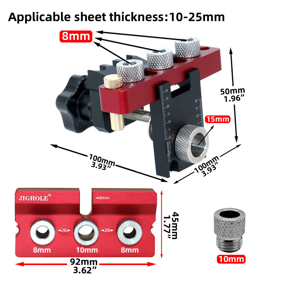 3 In 1 Universal Dowel & Pocke - огляд і ціна Pocket Hole Jig