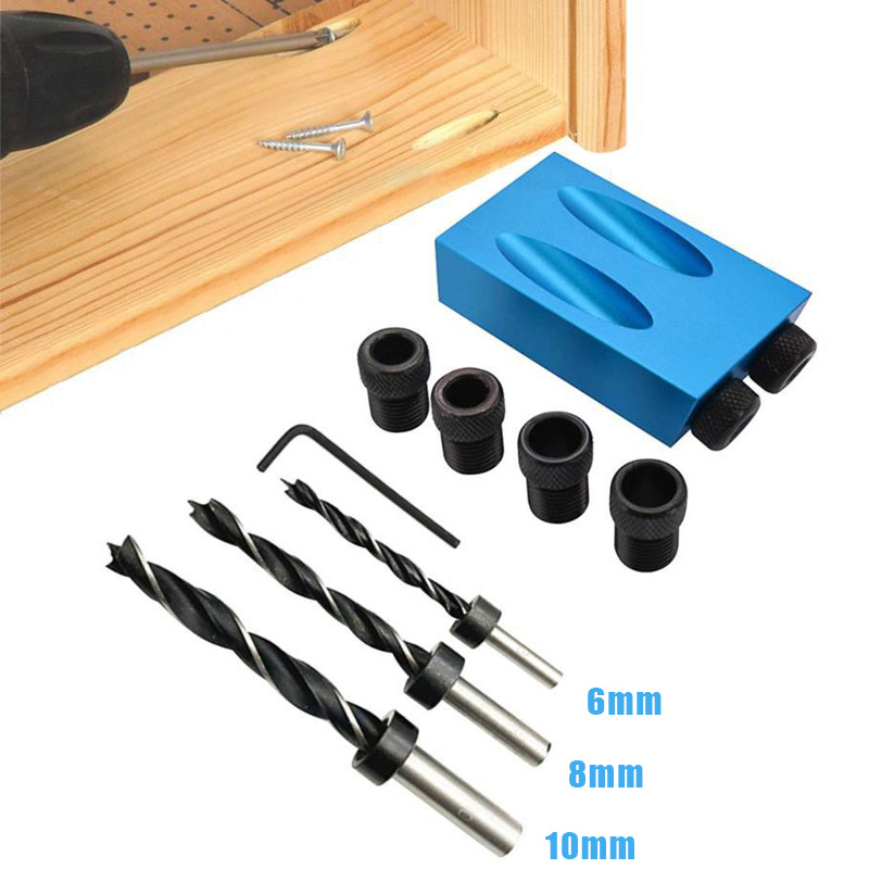 7/14pcs 15 Degress Oblique Hol - огляд і ціна Pocket Hole Jig