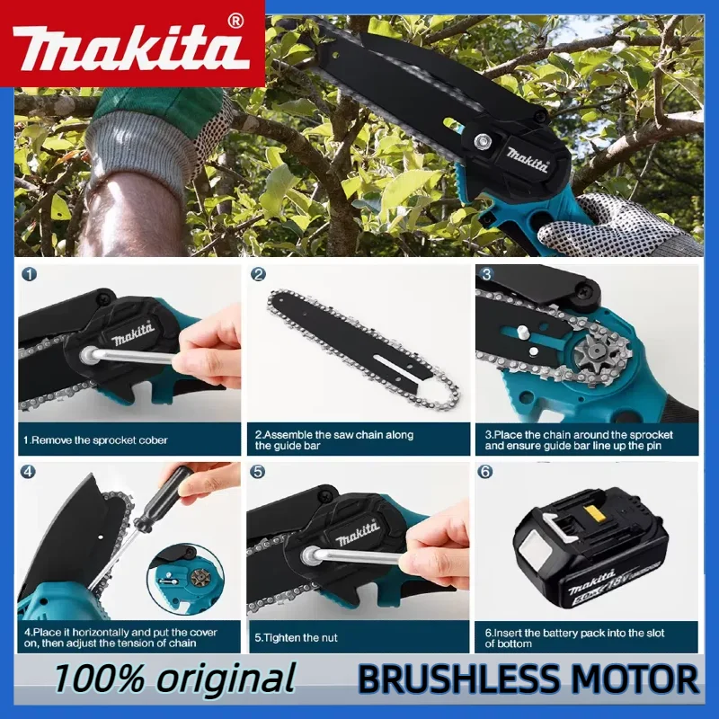 Makita 6-inch chainsaw timber  - огляд і ціна Workshop Tools Wood
