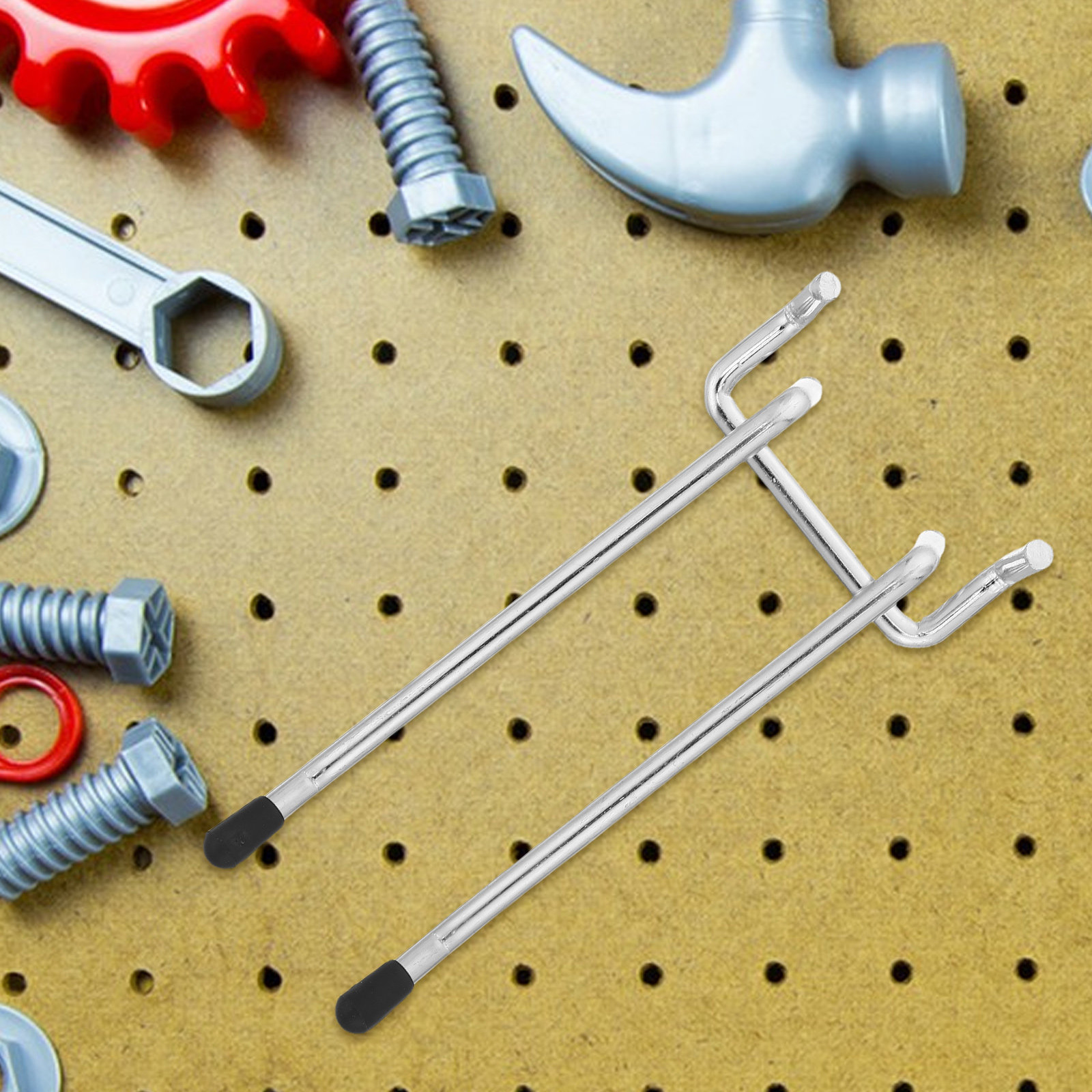 6Pcs Heavy Duty Peg Board Hook - огляд і ціна Workshop Tools.Hanging Board