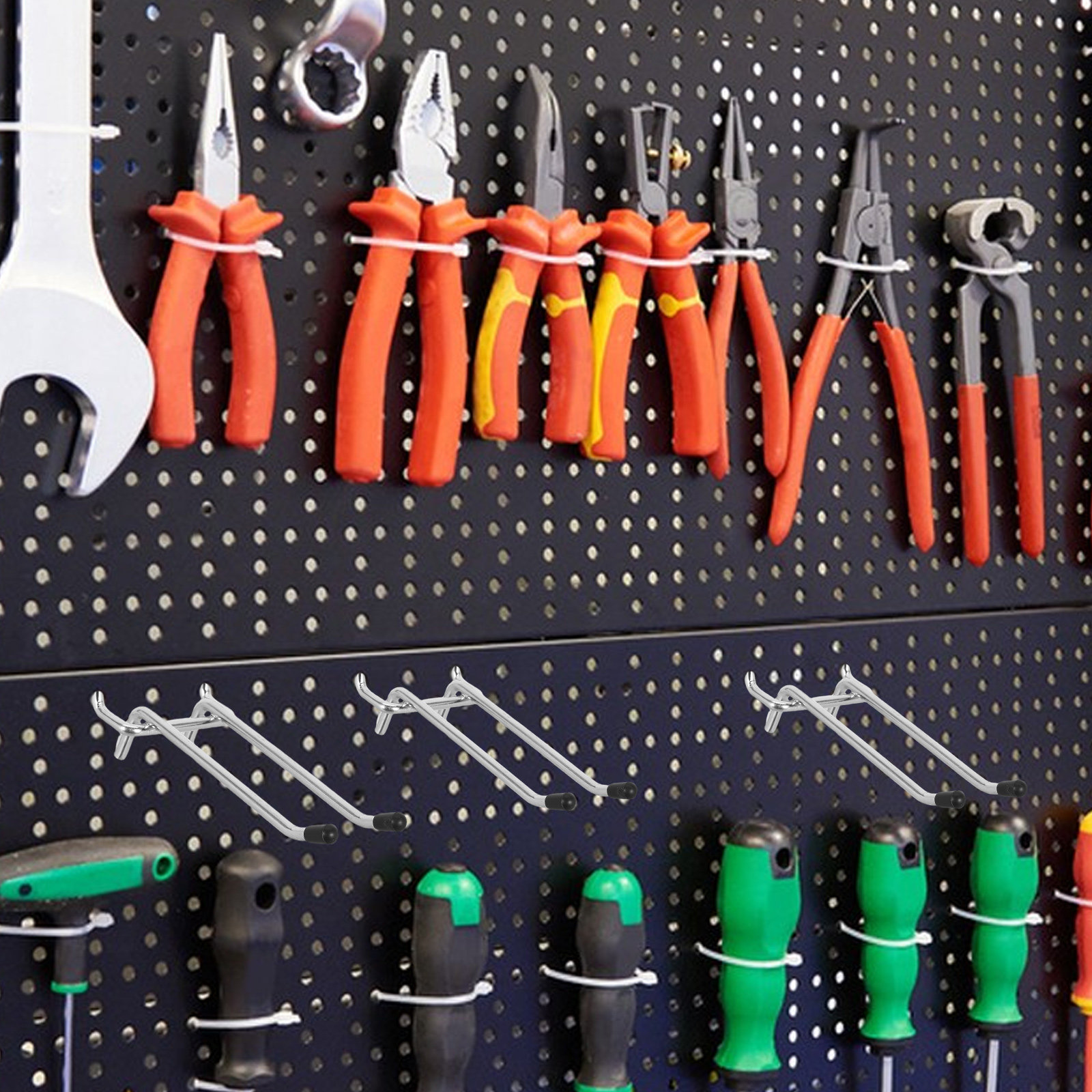 6Pcs Heavy Duty Peg Board Hook - огляд і ціна Workshop Tools.Hanging Board