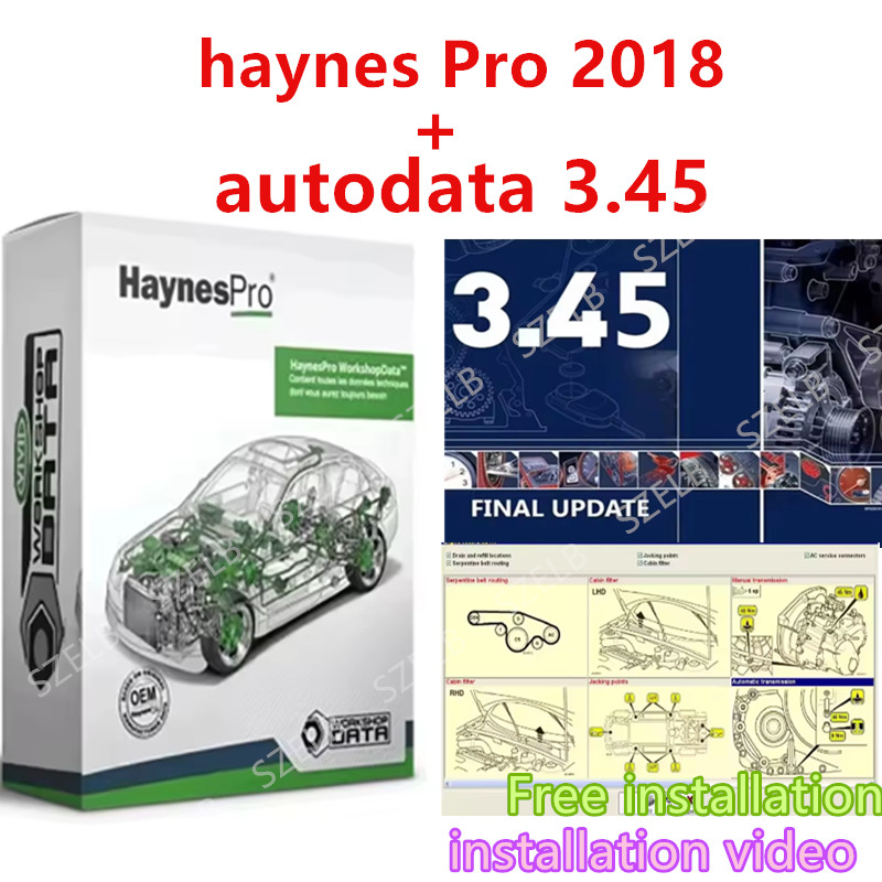 Haynes Pro（Vivid2018）and Autod - огляд і ціна Car Workshop Tools Kit