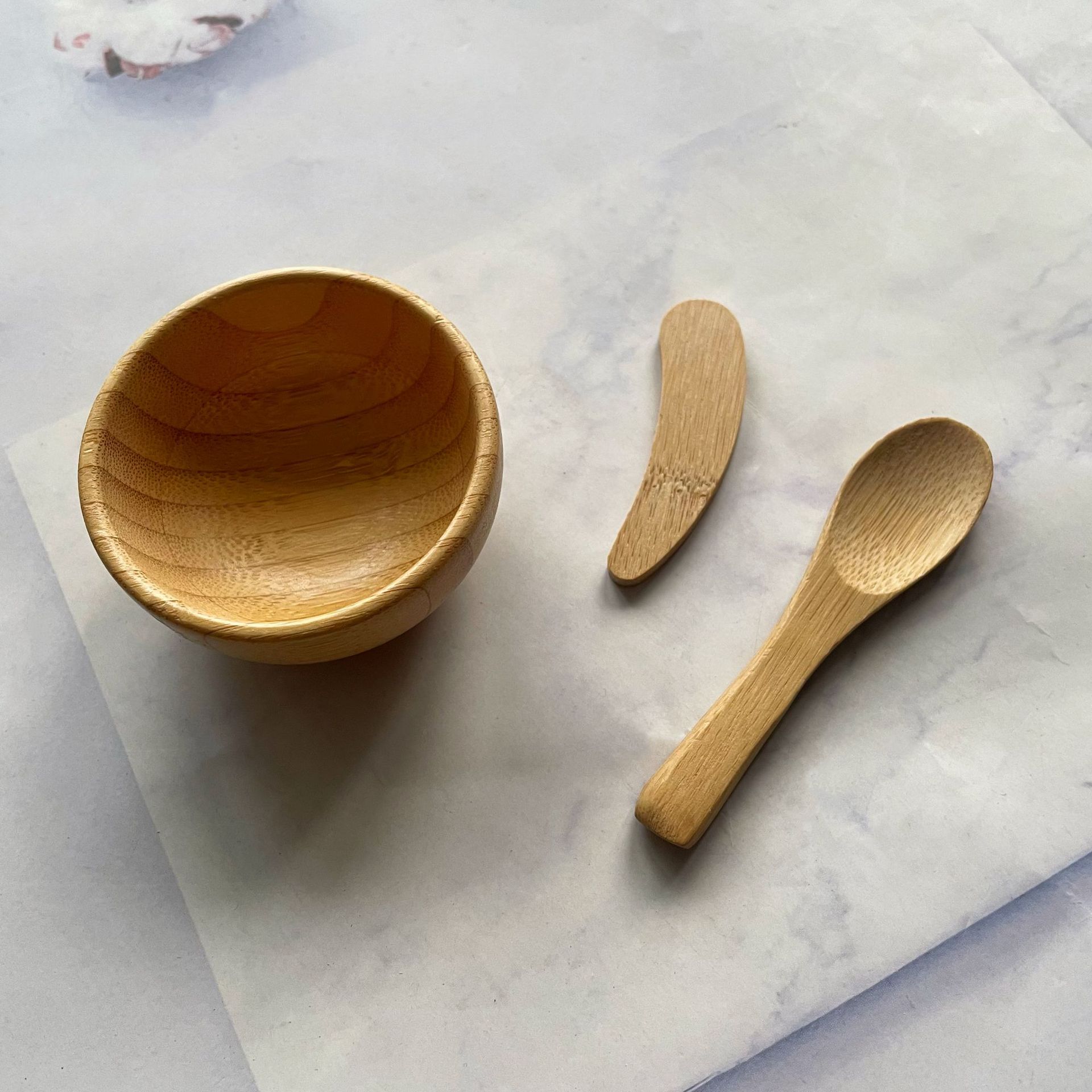 Bamboo Face Mask Mixing Bowl S - огляд і ціна Workshop Tools Diy