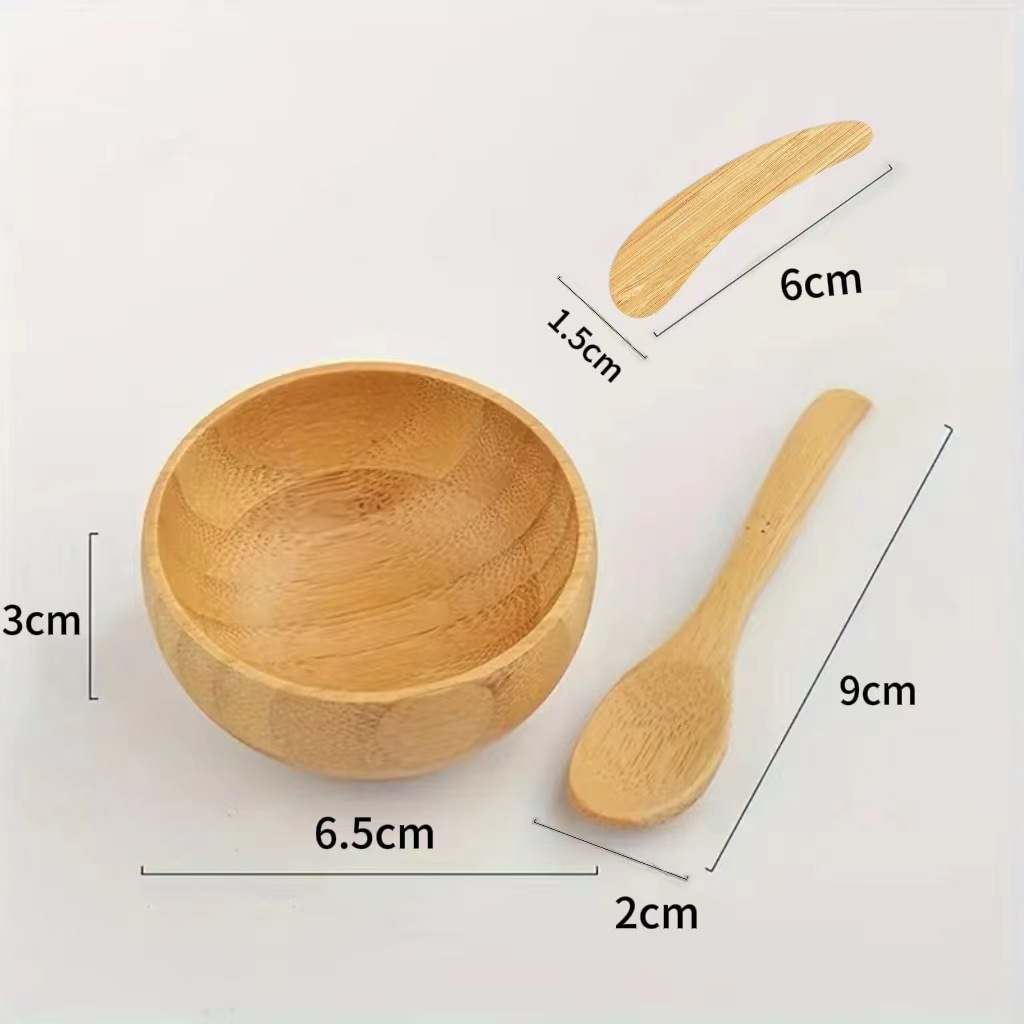 Bamboo Face Mask Mixing Bowl S - огляд і ціна Workshop Tools Diy
