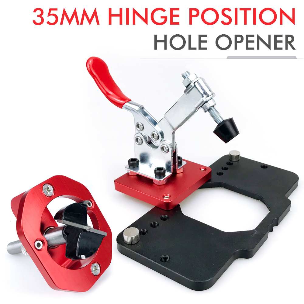 35mm Concealed Door Hinge Jig  - огляд і ціна Pocket Hole Jig