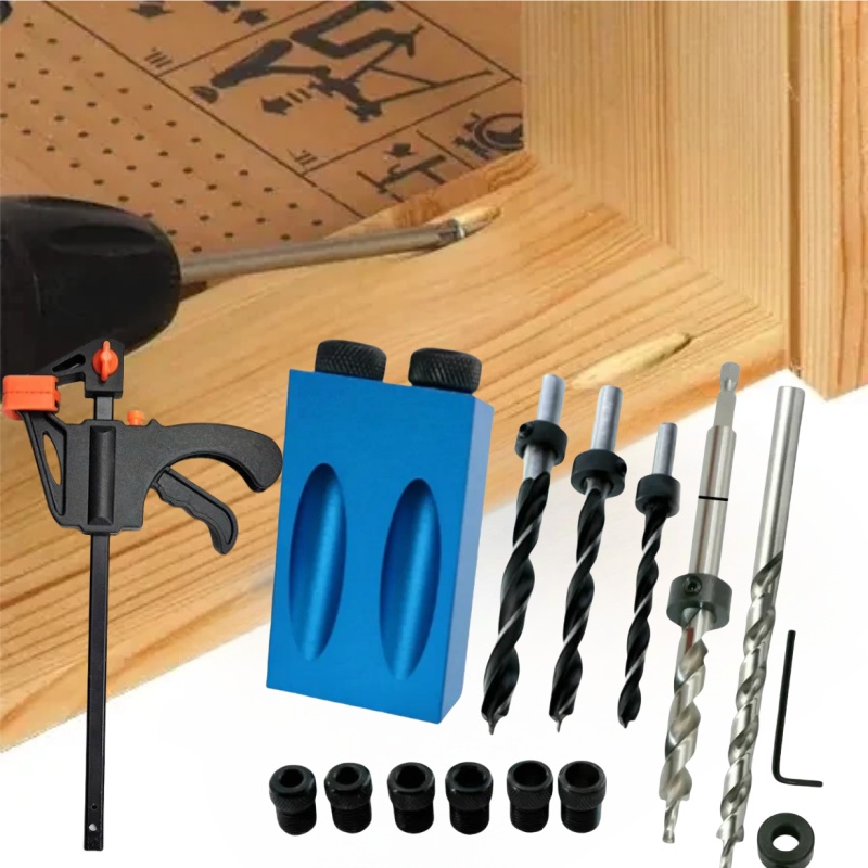 Pocket Hole Screw Jig Dowel Dr - огляд і ціна Pocket Hole Jig