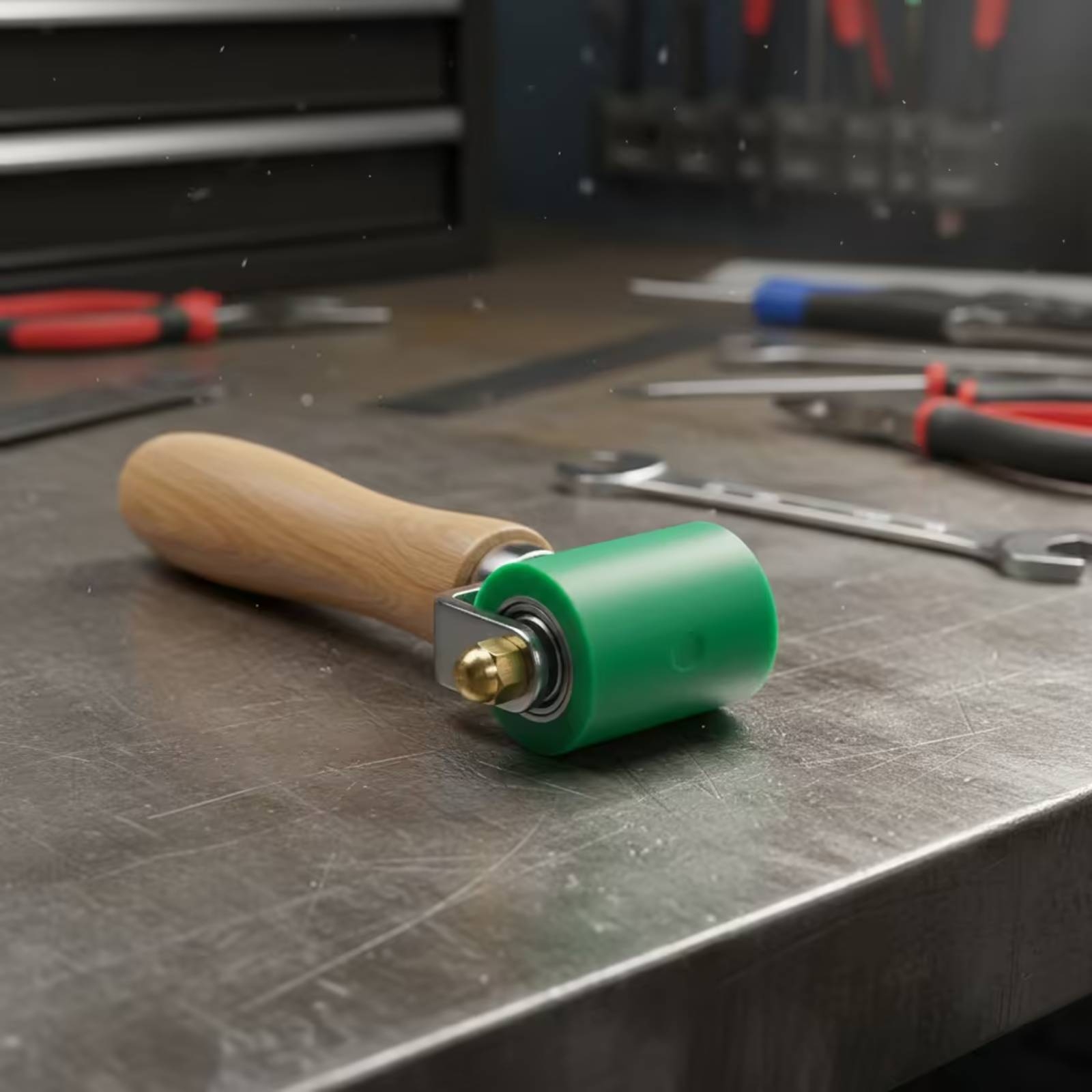Seam Roller with Wooden Handle - огляд і ціна Workshop Tools Wood