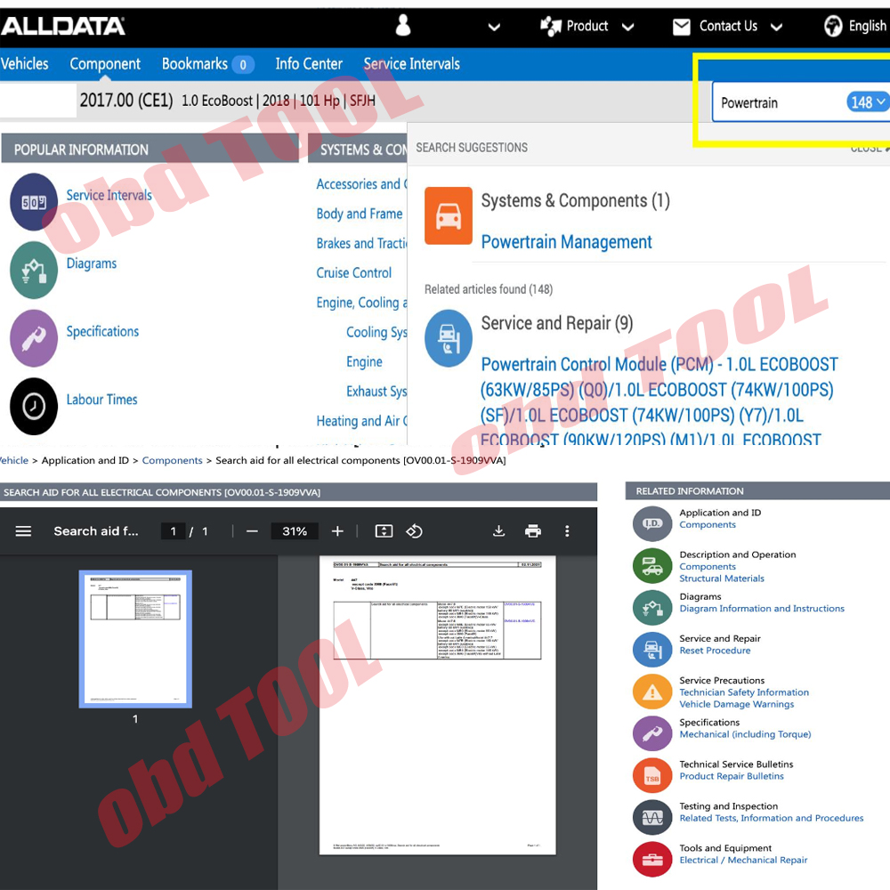 ALLDATA EU 2027  Online Accoun - огляд і ціна Workshop Tools Online