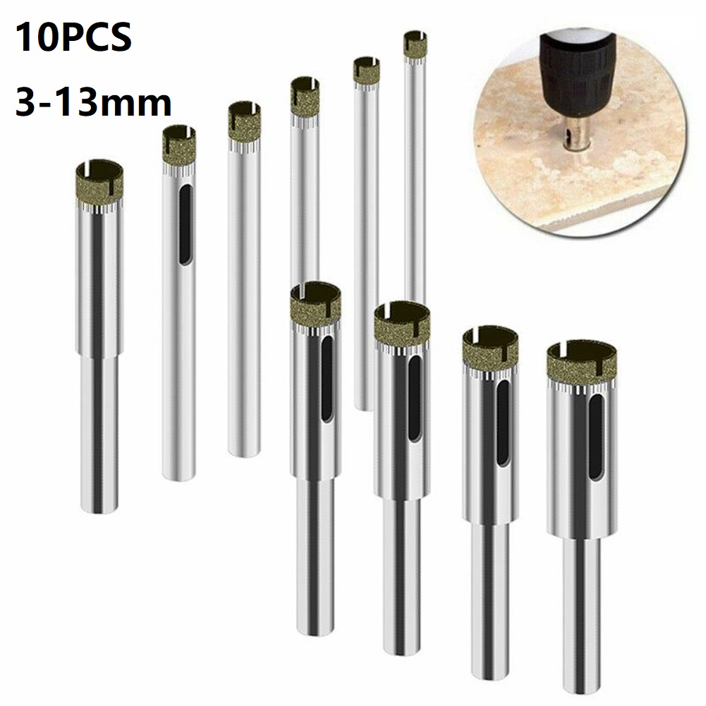 10PCS 3mm-14mm Diamond Coated  - огляд і ціна Pocket Hole Jig