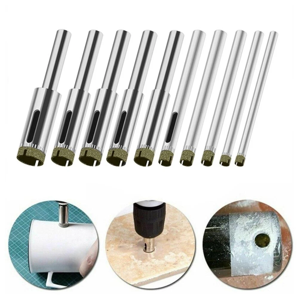 10PCS 3mm-14mm Diamond Coated  - огляд і ціна Pocket Hole Jig