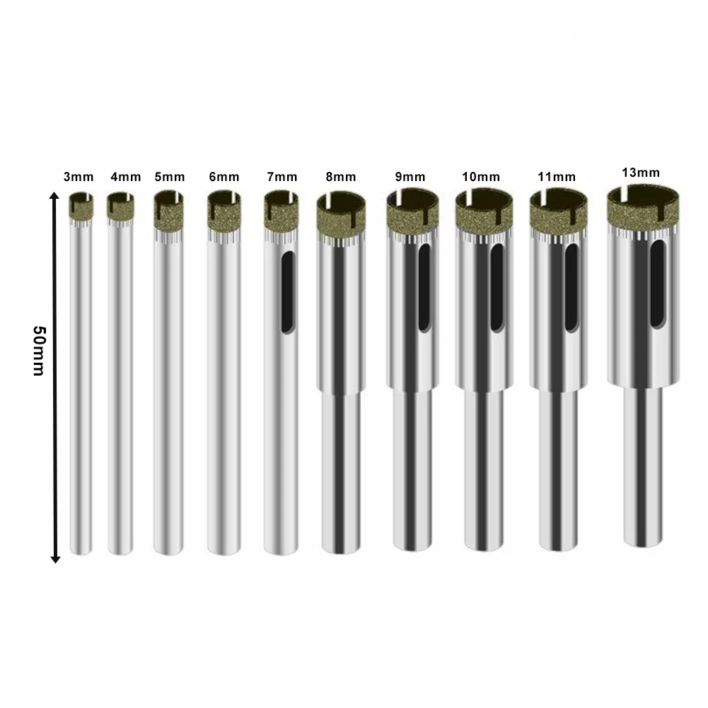 10PCS 3mm-14mm Diamond Coated  - огляд і ціна Pocket Hole Jig
